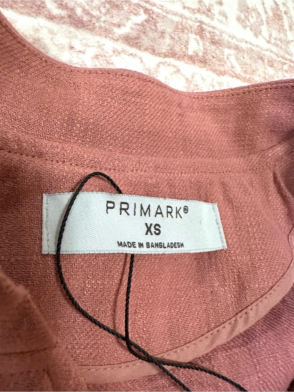 NWT 🪷 PRIMARK Dusty Rose Cropped Cargo Jacket - Picture 5 of 13